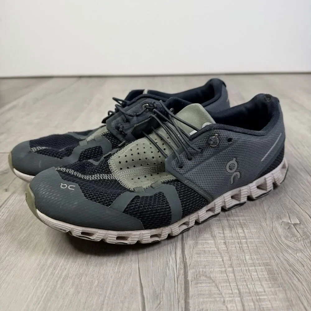On Cloud Running Shoes Green Blue Men’s US 9.5 Gym Walking Athletic Workout E - Picture 1 of 10